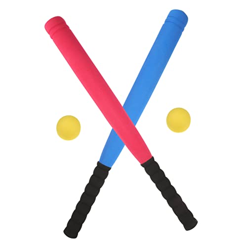 Mikinona Baseballschläger aus Weichem Leicht Sicher und Tragbar Schläger Bälle Outdoor Koordination Motorischen Fähigkeiten und Zufällige Farbe Mikinona Baseballschläger aus Weichem Leicht Sicher und Tragbar Schläger Bälle Outdoor Koordination Motorischen Fähigkeiten und Zufällige Farbe von Mikinona