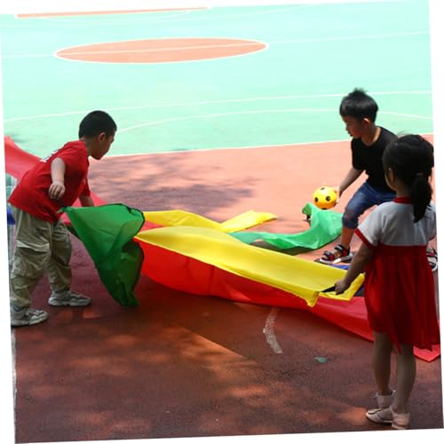 Mikinona Buntes Regenbogen Wurfspielzeug für Outdoor Bewegungsspielzeug zur Koordination und Teambildung Robustes Trainingsgerät für Drinnen und Garten von Mikinona