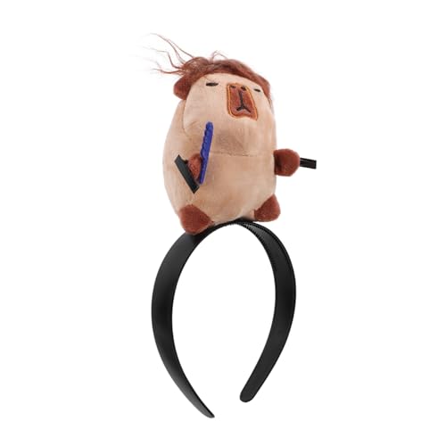 Mikinona Capybara Haarband für Partys Lustiges Kostüm Accessoire mit Einzigartigem Design für Cosplay und Festivals Bequem und Vielseitig Einsetzbar Mikinona Capybara Haarband für Partys Lustiges Kostüm Accessoire mit Einzigartigem Design für Cosplay und Festivals Bequem und Vielseitig Einsetzbar von Mikinona