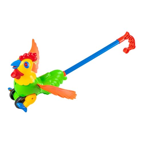 Mikinona Cartoon Hahn Lauflernhilfe mit Abnehmbarem Griff Lernspielzeug für Kleinkinder Stabiler Schiebewagen aus Sicherem Kunststoff Fördert Gleichgewicht Motorik und Zufällige Farbe Mikinona Cartoon Hahn Lauflernhilfe mit Abnehmbarem Griff Lernspielzeug für Kleinkinder Stabiler Schiebewagen aus Sicherem Kunststoff Fördert Gleichgewicht Motorik und Zufällige Farbe von Mikinona