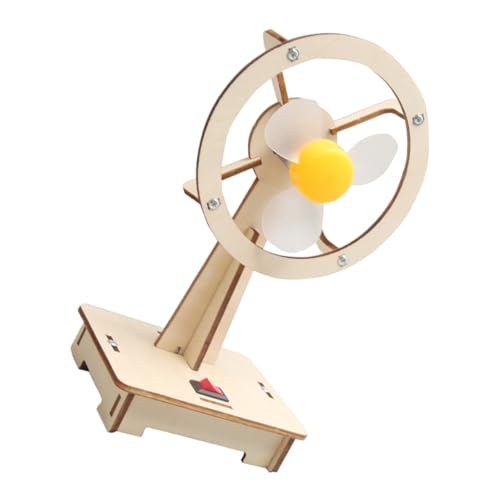 Mikinona DIY Holzventilator Bausatz für Manuelles Montagespielzeug Hand Auge Koordination und Technologischem Lernen Teiliges Kreatives Wissenschaftsexperiment für Jungen und Mädchen Mikinona DIY Holzventilator Bausatz für Manuelles Montagespielzeug Hand Auge Koordination und Technologischem Lernen Teiliges Kreatives Wissenschaftsexperiment für Jungen und Mädchen von Mikinona