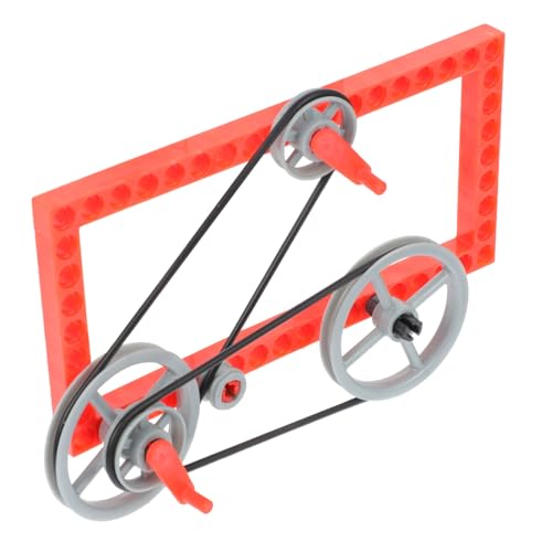 Mikinona DIY Lernspielzeug Zahnräder und Riemenscheiben Robustes Sicheres Material Pädagogisches Wissenschafts Kit für Praktische Experimente und Motorische bei Kindern von Mikinona