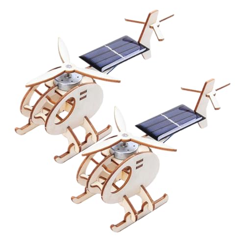 Mikinona DIY Solar Helicopter Spielzeugset für Unbemalte Holzmodelle zum Basteln Pädagogisches für Jungen und Mädchen für Schulprojekte und Heimdekoration Mikinona DIY Solar Helicopter Spielzeugset für Unbemalte Holzmodelle zum Basteln Pädagogisches für Jungen und Mädchen für Schulprojekte und Heimdekoration von Mikinona