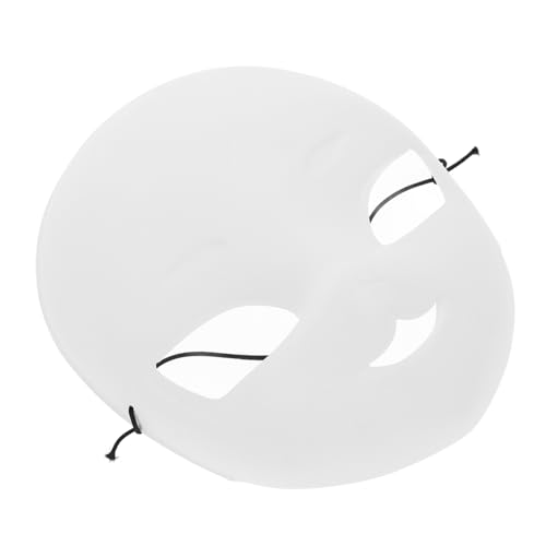 Mikinona DIY Weiße Vollgesichts Blanko Maske aus Stabilem PVC Mattierte Fuchsmaske zum Bemalen und Basteln Leichte Handcraft Maske für Halloween Kostüm Party Cosplay und Kreative Gestaltung Mikinona DIY Weiße Vollgesichts Blanko Maske aus Stabilem PVC Mattierte Fuchsmaske zum Bemalen und Basteln Leichte Handcraft Maske für Halloween Kostüm Party Cosplay und Kreative Gestaltung von Mikinona