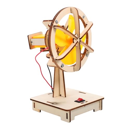Mikinona DIY Wissenschafts Bausatz Wissenschaftliches Experimentierset Holzmodell Elektrischer Bausatz Pädagogisches Lernspielzeug für Grundschule und Kreatives Basteln von Mikinona
