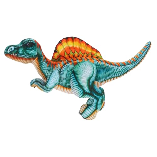 Mikinona Dinosaurier-Plüschtier Bettkissen Dinosaurier-Figur Cartoon-Wurfskissen Tierkissen -Dinosaurier Dinosaurierfiguren tierisches Flauschiges Kuschelkissen Baumwolle von Mikinona