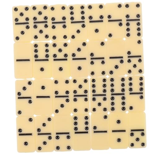 Mikinona Domino Spiel Set mit Schwarzen Punkten Leichtes Reise Domino für Familie und Erwachsene Klassisches Gesellschaftsspiel für Party und Spielabend Mikinona Domino Spiel Set mit Schwarzen Punkten Leichtes Reise Domino für Familie und Erwachsene Klassisches Gesellschaftsspiel für Party und Spielabend von Mikinona