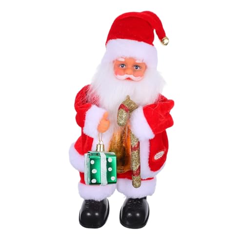 Mikinona Elektrische Weihnachtsmann-Puppe mit Beweglichen Teilen und Festlicher Musik Weihnachtsdeko für Kinderzimmer und Party Sicherer für Weihnachtsfeiern und Festliche Stimmung Mikinona Elektrische Weihnachtsmann-Puppe mit Beweglichen Teilen und Festlicher Musik Weihnachtsdeko für Kinderzimmer und Party Sicherer für Weihnachtsfeiern und Festliche Stimmung von Mikinona