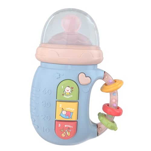 Mikinona Elektrisches Babyfläschchen Musik und Lichteffekten Interaktives Lernspielzeug für Neugeborene Bilingual Fördert Farberkennung und Hand Auge koordination Sicher und Geräuscharm Mikinona Elektrisches Babyfläschchen Musik und Lichteffekten Interaktives Lernspielzeug für Neugeborene Bilingual Fördert Farberkennung und Hand Auge koordination Sicher und Geräuscharm von Mikinona