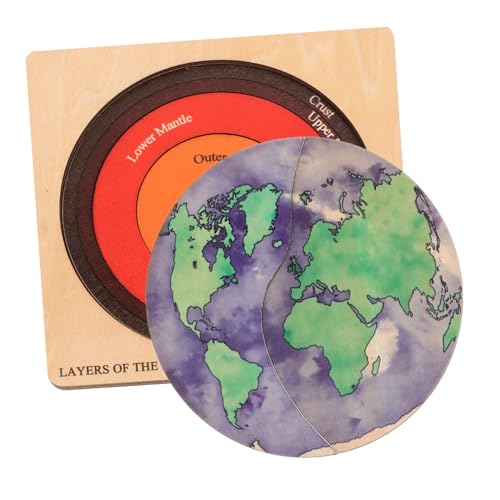Mikinona Erdschichten Puzzle Holzpuzzle DIY Lernspielzeug für Raumdeko Fördert Geographie Verständnis und Räumliche Vorstellungskraft Nahtlose Passform Sicher und Einfach Zusammenzubauen Mikinona Erdschichten Puzzle Holzpuzzle DIY Lernspielzeug für Raumdeko Fördert Geographie Verständnis und Räumliche Vorstellungskraft Nahtlose Passform Sicher und Einfach Zusammenzubauen von Mikinona