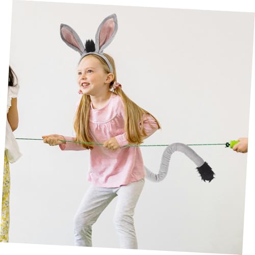 Mikinona Eselohren Stirnband aus Weichem Atmungsaktivem Stoff für Karneval Halloween Bühnenauftritte Vielseitiges Tierkostüm Zubehör für Mädchen und Jungen Mikinona Eselohren Stirnband aus Weichem Atmungsaktivem Stoff für Karneval Halloween Bühnenauftritte Vielseitiges Tierkostüm Zubehör für Mädchen und Jungen von Mikinona