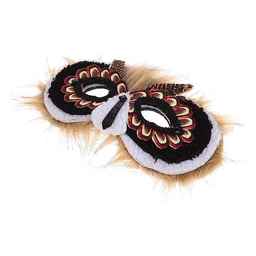 Mikinona Eulenmaske aus Vliesstoff Bunte Tierkostüm Maske für Karneval Halloween Bühne Cosplay Leichte und Praktische Kindermaske für Party und Festveranstaltungen Mikinona Eulenmaske aus Vliesstoff Bunte Tierkostüm Maske für Karneval Halloween Bühne Cosplay Leichte und Praktische Kindermaske für Party und Festveranstaltungen von Mikinona