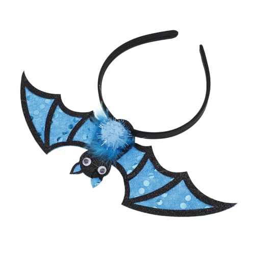 Mikinona Fledermaus Haarband für Halloween Spooky Kopfschmuck mit Einzigartigem Fledermaus Design Leicht und Bequem für Kostümpartys Vielseitig Einsetzbar für Verschiedene Anlässe Mikinona Fledermaus Haarband für Halloween Spooky Kopfschmuck mit Einzigartigem Fledermaus Design Leicht und Bequem für Kostümpartys Vielseitig Einsetzbar für Verschiedene Anlässe von Mikinona