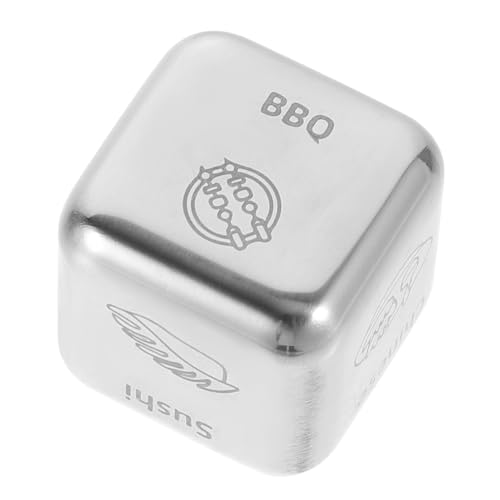Mikinona Food Decision Würfel Essenswahl Leicht Handlich ohne Batterie Dinner Entscheidungsspiel für Familie Spaß bei Mahlzeiten Mikinona Food Decision Würfel Essenswahl Leicht Handlich ohne Batterie Dinner Entscheidungsspiel für Familie Spaß bei Mahlzeiten von Mikinona