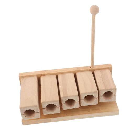 Mikinona Fünf--holzklang Block mit Schlägeln Pentatonisches Musikinstrument für Sicher Leicht für Vorschule Musikunterricht Familienaktivitäten Kreativität und Hörförderung Mikinona Fünf--holzklang Block mit Schlägeln Pentatonisches Musikinstrument für Sicher Leicht für Vorschule Musikunterricht Familienaktivitäten Kreativität und Hörförderung von Mikinona