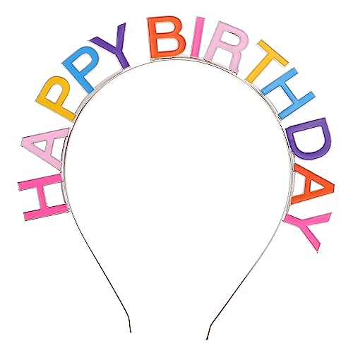 Mikinona Geburtstag Stirnband Junggesellin Geburtstag Haarband Briefdesign Haarband Geburtstagsstirnband Für Mädchen Kindergeburtstag Haarreifen Geburtstagskopfschmuck Partystirnband Metall Mikinona Geburtstag Stirnband Junggesellin Geburtstag Haarband Briefdesign Haarband Geburtstagsstirnband Für Mädchen Kindergeburtstag Haarreifen Geburtstagskopfschmuck Partystirnband Metall von Mikinona