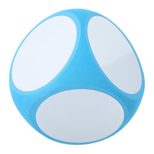 Mikinona Großer Beschreibbarer Schaumstoffwürfel Leichtes DIY Spielrequisit mit Abgerundeten Ecken Geräuscharm Tragbar für Unterricht Party und Lernspiele Mikinona Großer Beschreibbarer Schaumstoffwürfel Leichtes DIY Spielrequisit mit Abgerundeten Ecken Geräuscharm Tragbar für Unterricht Party und Lernspiele von Mikinona