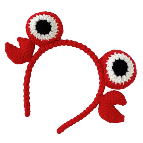 Mikinona Haarreif Krabbenmotiv Weiches Bequemes Stirnband für Kostümparty Halloween Cosplay Niedlicher Haarschmuck Strapazierfähig Hautfreundlich Süßes Cartoon Design für Mädchen Mikinona Haarreif Krabbenmotiv Weiches Bequemes Stirnband für Kostümparty Halloween Cosplay Niedlicher Haarschmuck Strapazierfähig Hautfreundlich Süßes Cartoon Design für Mädchen von Mikinona