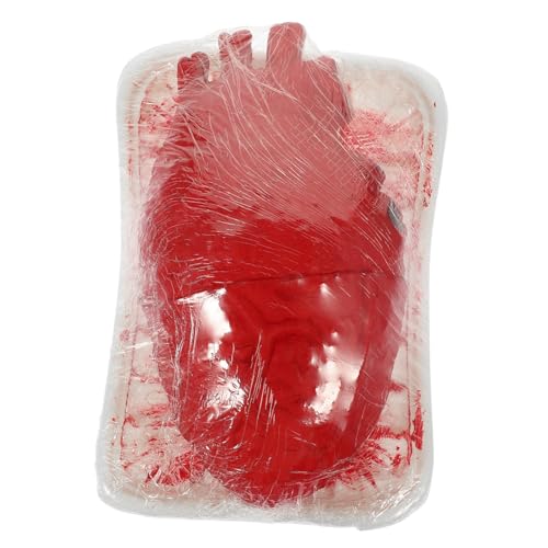 Mikinona Halloween Deko Herz Requisite Realistisches Modell Gruselige Körperorgan Deko für Halloween Party Robustes Material für Horror Themen und Trick Treat Zubehör Mikinona Halloween Deko Herz Requisite Realistisches Modell Gruselige Körperorgan Deko für Halloween Party Robustes Material für Horror Themen und Trick Treat Zubehör von Mikinona