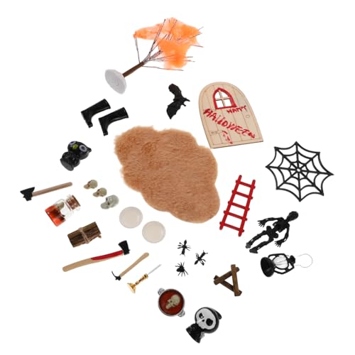 Mikinona Halloween Dekorationsset Miniatur Puppenhaus Dekorationen Miniatur Puppenhausdekorationen Puppenhaus Halloween Miniaturen Holz Mikinona Halloween Dekorationsset Miniatur Puppenhaus Dekorationen Miniatur Puppenhausdekorationen Puppenhaus Halloween Miniaturen Holz von Mikinona