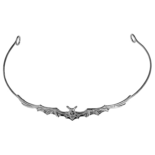 Mikinona Halloween Fledermaus Haarreif aus Metall Leichter Party Kopfschmuck mit Kreativem Bat Design Komfortables Stirnband für Kostüm und Bühnenauftritte für Damen Mikinona Halloween Fledermaus Haarreif aus Metall Leichter Party Kopfschmuck mit Kreativem Bat Design Komfortables Stirnband für Kostüm und Bühnenauftritte für Damen von Mikinona
