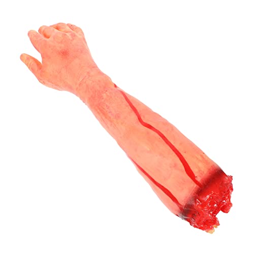 Mikinona Halloween Gruselige Fake Körperteile Requisite Abgetrennte Hände für Spukhaus Halloween Deko Hyperrealistisch für Scherzpartys und Gruseldekoration von Mikinona