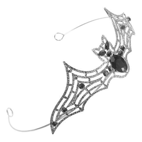 Mikinona Halloween Haarreif mit Krönchen Design Leichtes Elegantes Party Stirnband für Damen Dekoratives Cosplay Accessoire Bequemer Kopfschmuck für Kostüm und Karnevalspartys Mikinona Halloween Haarreif mit Krönchen Design Leichtes Elegantes Party Stirnband für Damen Dekoratives Cosplay Accessoire Bequemer Kopfschmuck für Kostüm und Karnevalspartys von Mikinona