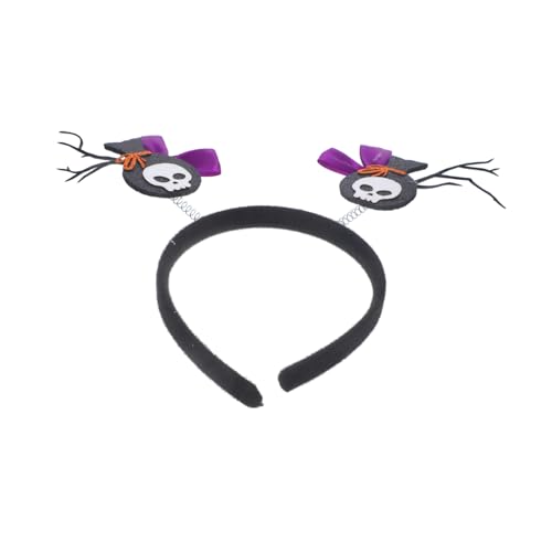 Mikinona Halloween Kopfschmuck mit Schädel Design Langlebiger Haarreif für Cosplay und Partys Vielseitiges Accessoire für Halloween Feste Bequem und Einfach Mikinona Halloween Kopfschmuck mit Schädel Design Langlebiger Haarreif für Cosplay und Partys Vielseitiges Accessoire für Halloween Feste Bequem und Einfach von Mikinona