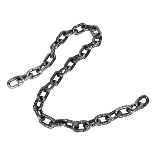 Mikinona Halloween Kunststoffkette Leichte Langlebige Fake Gefängniskette als Kostüm und Partydeko für Gruselige Halloween Events und Haunted House Zubehör Mikinona Halloween Kunststoffkette Leichte Langlebige Fake Gefängniskette als Kostüm und Partydeko für Gruselige Halloween Events und Haunted House Zubehör von Mikinona