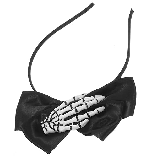 Mikinona Halloween-Stirnband Unisex Hörner funkeln Halloween-Haarreifen Halloween-Party-Kopfschmuck für Cosplay-Kostüm-Requisiten Cosplay -Kostümprop Haarpflegezubehör Stoff von Mikinona