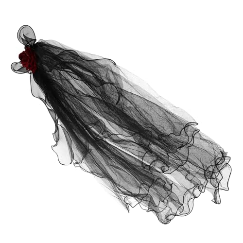 Mikinona Handgefertigtes Halloween Accessoire mit Roten Rosen Kopfschmuck für Passend für Kostümpartys und Maskeraden Einzigartiges Design für Mysteriöse Ausstrahlung Mikinona Handgefertigtes Halloween Accessoire mit Roten Rosen Kopfschmuck für Passend für Kostümpartys und Maskeraden Einzigartiges Design für Mysteriöse Ausstrahlung von Mikinona