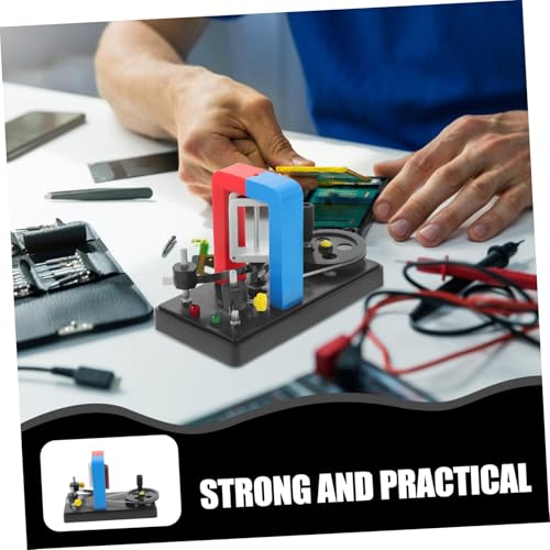 Mikinona Handkurbel Generator Dc Gleichstromgenerator für Physik Experimente Robust Korrosionsbeständig Langlebig für Schüler Praktische Übungen und Wissenschaftliches Lernen von Mikinona