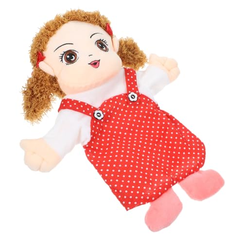 Mikinona Handpuppe Plüsch Cartoon Figur Handspielzeug Hautfreundlich Für Junge Mädchen Kleinkinder Zum Geschichtenerzählen Interaktive Puppen von Mikinona
