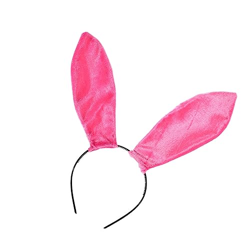 Mikinona Hasenohr Stirnband Hasenkopfbedeckung Hasenhaarband Haarreifen für Tierohren Hasenohren Frauen Party-Haarreifen Party-Kopfbedeckung Stirnband mit weichen Ohren für Mädchen Rosa Mikinona Hasenohr Stirnband Hasenkopfbedeckung Hasenhaarband Haarreifen für Tierohren Hasenohren Frauen Party-Haarreifen Party-Kopfbedeckung Stirnband mit weichen Ohren für Mädchen Rosa von Mikinona