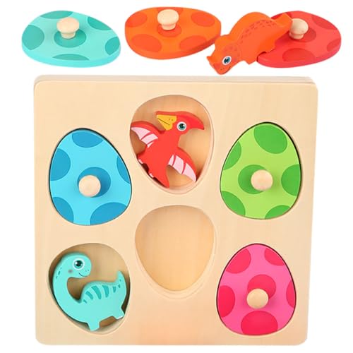 Mikinona Holz Dinosaurier Ei Puzzle Umweltfreundlich Lernspielzeug für Kognition Kreativität und Motorik Ab Jahren Mikinona Holz Dinosaurier Ei Puzzle Umweltfreundlich Lernspielzeug für Kognition Kreativität und Motorik Ab Jahren von Mikinona
