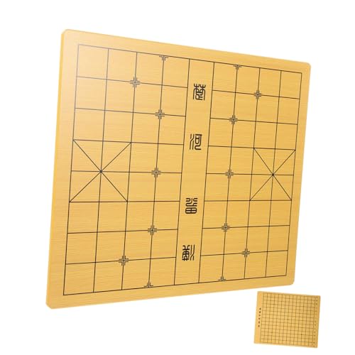 Mikinona Holz Doppeltes Gobang Schachbrett Dicke Strategisches Brettspiel für Anfänger und Familien Geschenkidee Robustes Glattes für Langanhaltenden Spielspaß Mikinona Holz Doppeltes Gobang Schachbrett Dicke Strategisches Brettspiel für Anfänger und Familien Geschenkidee Robustes Glattes für Langanhaltenden Spielspaß von Mikinona