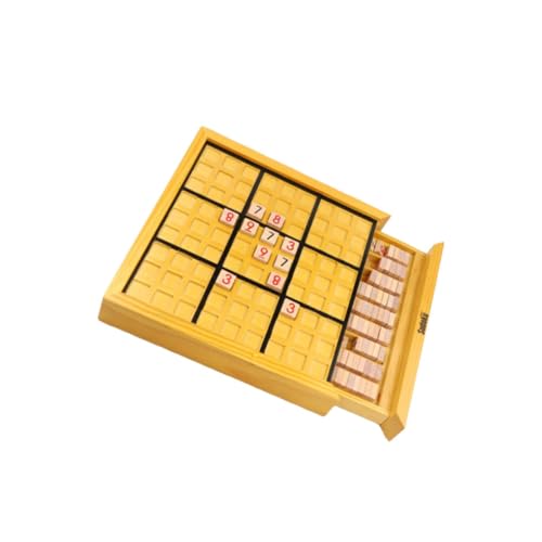 Mikinona Holz Sudoku Brettspiel Erwachsene Intelligentes Denkspiel Puzzle mit Glatter Oberfläche Sicher Kreatives Gesellschaftsspiel für Zuhause Party und Familienzeit Mikinona Holz Sudoku Brettspiel Erwachsene Intelligentes Denkspiel Puzzle mit Glatter Oberfläche Sicher Kreatives Gesellschaftsspiel für Zuhause Party und Familienzeit von Mikinona