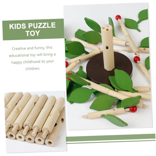 Mikinona Holzpuzzle Baum Lernspielzeug aus Robustem Holz Pädagogisches DIY Steckspiel für Jungen und Mädchen Kreatives Eltern Junge Mädchen Bindung und Kognitiven Entwicklung Mikinona Holzpuzzle Baum Lernspielzeug aus Robustem Holz Pädagogisches DIY Steckspiel für Jungen und Mädchen Kreatives Eltern Junge Mädchen Bindung und Kognitiven Entwicklung von Mikinona