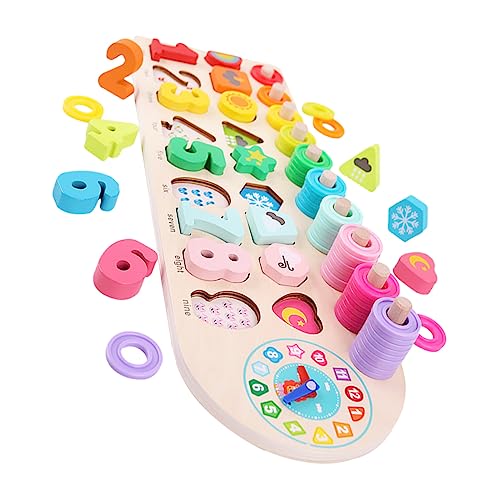 Mikinona Holzpuzzle Lernspielzeug für Buntes Zahlenpuzzle aus Sicherem Fördert Logisches Feinmotorik und Ausdauer Frühes Bildungsspielzeug für Jungen und Mädchen zum Schulanfang Mikinona Holzpuzzle Lernspielzeug für Buntes Zahlenpuzzle aus Sicherem Fördert Logisches Feinmotorik und Ausdauer Frühes Bildungsspielzeug für Jungen und Mädchen zum Schulanfang von Mikinona