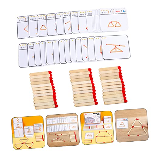 Mikinona Holzpuzzle für Jahre Pädagogisches Denkspielzeug mit Sicheren Leichten Fördert Feinmotorik Form und Farberkennung Hand Auge Koordination Kreative Logikentwicklung von Mikinona