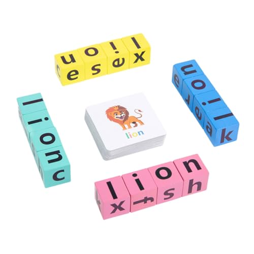 Mikinona Holzspielzeug Alphabet Lernspiel Buchstaben Puzzleset für Montessori Buchstabierspiel Feinmotorik Kognitiver Entwicklung und Spielerischem Englischlernen als Geburtstagsgeschenk von Mikinona