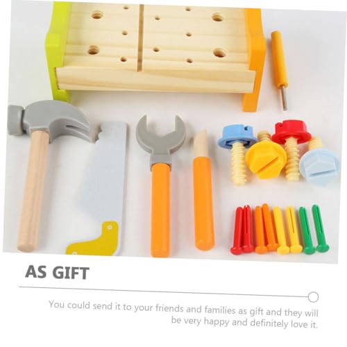 Mikinona Holzspielzeug Hammerspiel Lernwerkbank mit Abgerundeten Kanten für Kleinkinder Ab Jahr Pädagogisches Pounding Peg Feinmotorik und Räumlichen Wahrnehmung Buntes Indoor von Mikinona