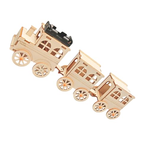 Mikinona Holzzug Modellbausatz aus Holz mit Glatten Kanten Kinderfreundlich und Einfach zu Montieren Pädagogisches Stem für Jungen und Mädchen Kompatibel mit Verschiedenen Gleissystemen Mikinona Holzzug Modellbausatz aus Holz mit Glatten Kanten Kinderfreundlich und Einfach zu Montieren Pädagogisches Stem für Jungen und Mädchen Kompatibel mit Verschiedenen Gleissystemen von Mikinona