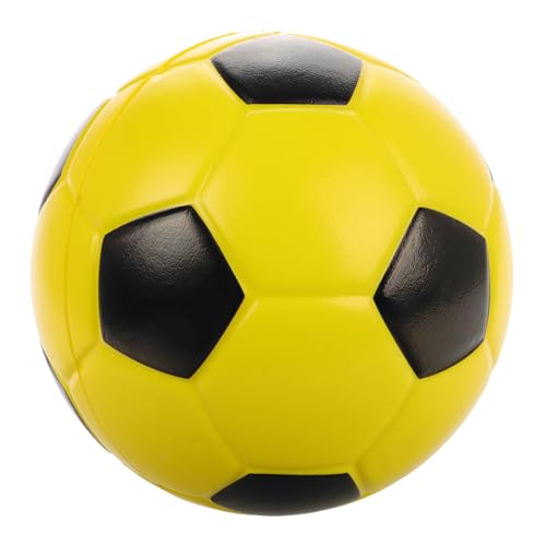 Mikinona Innen Softball Leiser Fußball PU Material Sicher Bouncy Fußball Indoor Sport Angenehm Gelb für Jungen Mädchen Mikinona Innen Softball Leiser Fußball PU Material Sicher Bouncy Fußball Indoor Sport Angenehm Gelb für Jungen Mädchen von Mikinona