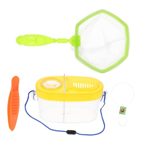 Mikinona Insektenfänger mit Beobachtungsbox und Schmetterlingsnetz Transparenter Insektenbehälter für Kleinkinder Outdoor Entdeckungs und Forscherspielzeug zur Naturerkundung Mikinona Insektenfänger mit Beobachtungsbox und Schmetterlingsnetz Transparenter Insektenbehälter für Kleinkinder Outdoor Entdeckungs und Forscherspielzeug zur Naturerkundung von Mikinona