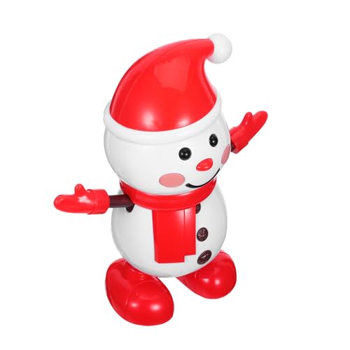 Mikinona Interaktiver Tanzender Schneemann mit Musik Batteriebetriebene Weihnachtsdekoration für Winter Party Favor Bewegliche Schneemannfigur für Tisch Auto Balkon Mikinona Interaktiver Tanzender Schneemann mit Musik Batteriebetriebene Weihnachtsdekoration für Winter Party Favor Bewegliche Schneemannfigur für Tisch Auto Balkon von Mikinona