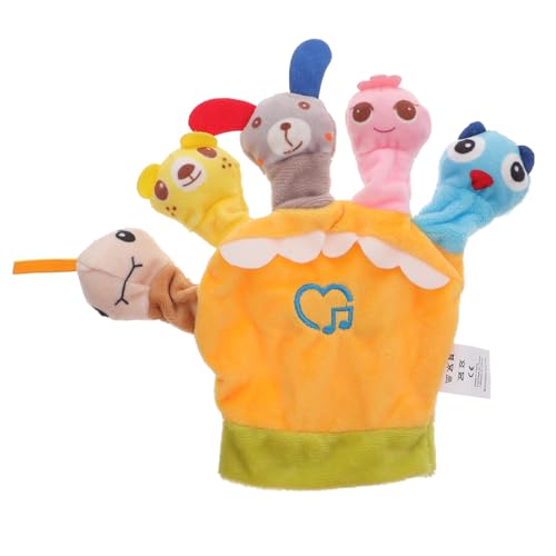 Mikinona Interaktives Weiches Tierfingerpuppe Pädagogisches Kinderspielzeug für Kreative Geschichten Rollenspiele und Familienzeit Farbenfrohe Handpuppen für Jungen und Mädchen von Mikinona