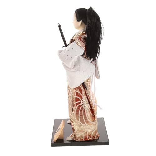 Mikinona Japanische Samurai Puppe Desktop Dekoration Japanischer Stil Wohnkultur Ornament Für Wohnzimmer Büro Geschenkidee von Mikinona