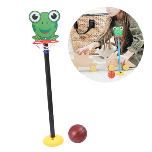Mikinona Karton Basketballkorb Set für Höhenverstellbares für Drinnen und Draußen für Jungen und Mädchen Leichter Sicher und Tragbar zum Üben Eltern von Mikinona