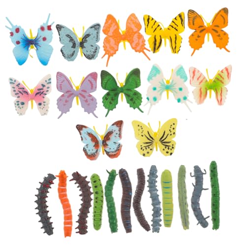 Mikinona Kognitives Für Die Früherziehung Tierspielset Käferfiguren Kleine Wildtierfiguren Schmetterlings Spielfiguren Realistische Insekten Spielfiguren Insektenfiguren Für von Mikinona
